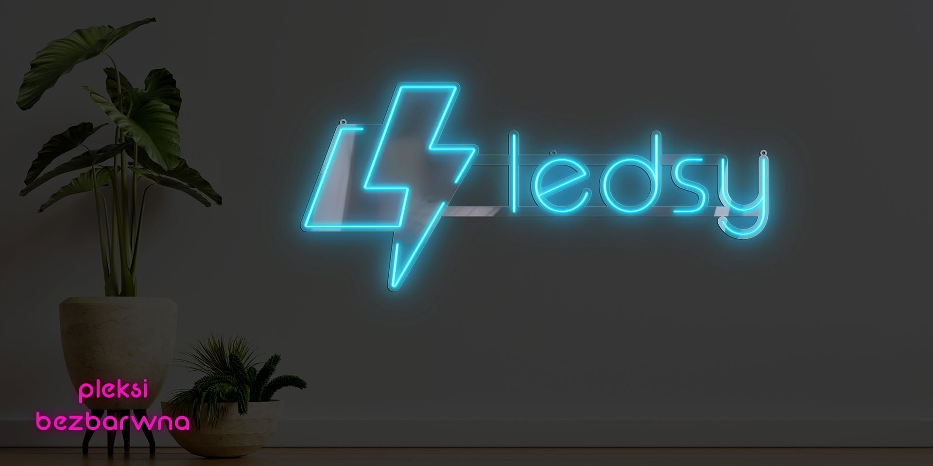 neon led pleksi