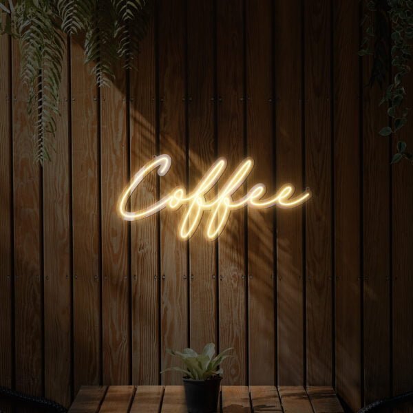 neon coffee