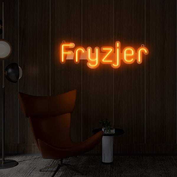 neon fryzjer led