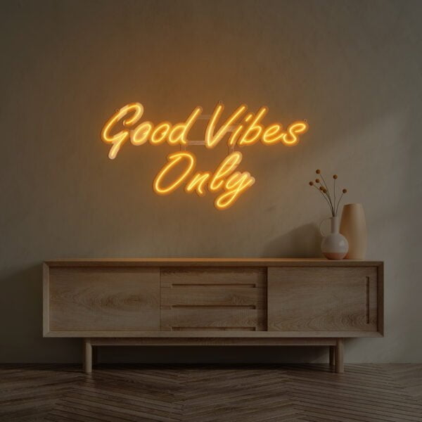 Neon Good Vibes Only